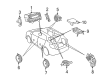 Toyota Matrix Car Speakers Diagram - 86150-02060