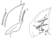Toyota Camry Window Run Diagram - 68141-AA021