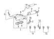 Toyota Land Cruiser Catalytic Converter Diagram - 17401-50240