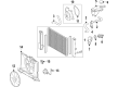 Scion Cooling Fan Module Diagram - 89257-K0010