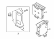 Toyota Yaris iA Body Control Module Diagram - 89221-WB009