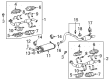 Toyota Land Cruiser Catalytic Converter Diagram - 17410-38270