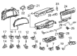 Toyota Mirai A/C Switch Diagram - 55900-62140