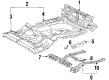 Toyota Camry Front Cross-Member Diagram - 57408-32010