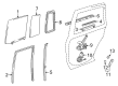Toyota RAV4 Window Run Diagram - 68142-42021