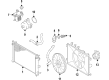 Toyota Corolla Fan Blade Diagram - 16361-0T230