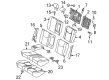 Toyota Prius Armrest Diagram - 72830-47150-B0