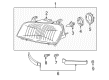1997 Toyota RAV4 Headlight Diagram - 81150-42060