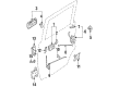 Toyota 4Runner Rear Passenger Door Handle Latch Diagram - 69330-89106