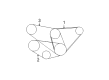 Toyota Tundra Drive Belt Diagram - 99364-30860-78