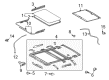 Toyota Land Cruiser Sunroof Diagram - 63201-60132