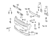 Scion Bumper Diagram - 52119-52915