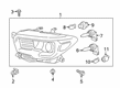 Toyota Headlight Bulb Diagram - 90981-13084