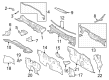 Toyota Corolla Cross Dash Panels Diagram - 55101-0A140