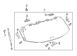 Toyota Highlander Lift Support Diagram - 68940-0E050