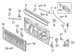 Toyota Tundra Trunk Lid Latch Diagram - 65790-04050