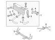 Toyota Tacoma Oil Cooler Hose Diagram - 32943-35080