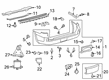 Toyota Bumper Reflector Diagram - 81490-60080