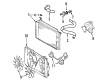 Toyota Camry Cooling Fan Assembly Diagram - 16361-28280