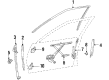 Toyota Camry Window Run Diagram - 68141-32040