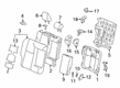 Toyota RAV4 Prime Armrest Diagram - 72830-42180-E2