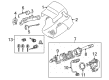 Scion iQ Ignition Switch Diagram - 84052-22050