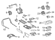 Toyota Sequoia A/C Switch Diagram - 84970-0C061