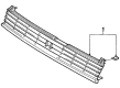 1987 Toyota Corolla Grille Diagram - 53101-02020-E1