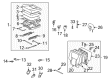 Toyota RAV4 Seat Cushion Diagram - 71652-42050