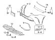Toyota Highlander Bumper Diagram - 52119-0E955