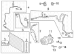 Toyota Grand Highlander A/C Compressor Diagram - 88310-0E210