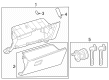 Toyota Grand Highlander Glove Box Diagram - 55501-0E140-C0