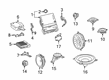 Toyota Sequoia Car Speakers Diagram - 86150-07100