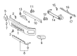 Toyota FJ Cruiser Bumper Diagram - 52119-35071