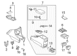 Toyota Camry Ashtray Diagram - 74109-32040-B1