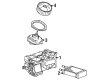 Toyota Corolla Heater Core Diagram - 87107-12340