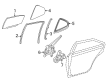 Toyota Camry Window Run Diagram - 68152-06170