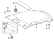 Scion iQ Dome Light Diagram - 81260-74010-B0