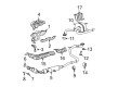 Toyota Exhaust Heat Shield Diagram - 58151-52090