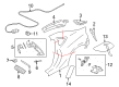 Scion Fuel Door Hinge Diagram - SU003-01474