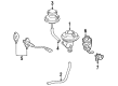Toyota Corolla EGR Tube Diagram - 25601-16050