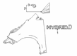 Toyota Corolla Emblem Diagram - 75374-12100