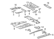 Toyota RAV4 Floor Pan Diagram - 58105-42011