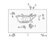 Toyota Highlander Headlight Diagram - 81130-48540