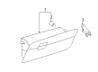 Toyota Prius C Glove Box Diagram - 55550-52321-C0