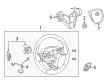 Scion Steering Column Cover Diagram - 45186-0R010-C0