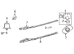 Toyota Highlander Parking Assist Distance Sensor Diagram - 89341-33220-Q0