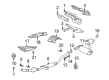 Scion tC Tail Pipe Diagram - 17408-46020