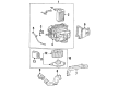 Toyota Heater Control Valve Diagram - 87240-20420