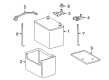 Toyota Sequoia Battery Tray Diagram - 74431-0C020